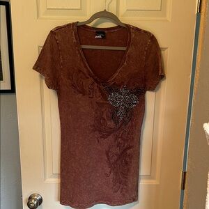 Daytrip Embellished V-Neck